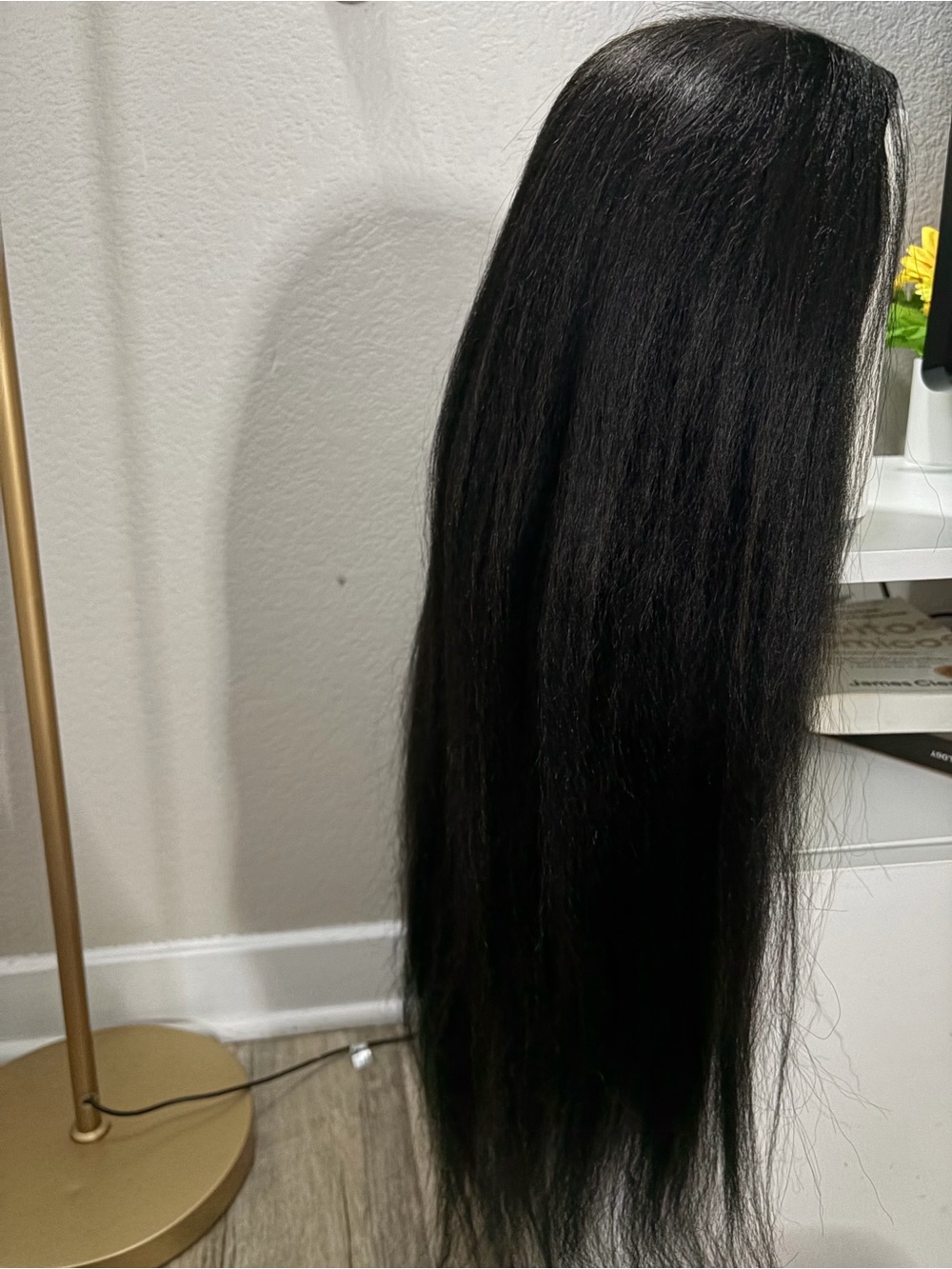 Sleek Straight Black Women's Wig - Unbranded